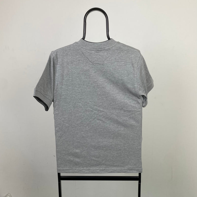 Vintage Nike Centre Swoosh T-Shirt Grey XXS