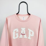 Retro Gap Sweatshirt Light Pink Small