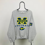 Vintage Nike NFL Michigan Sweatshirt Grey Large