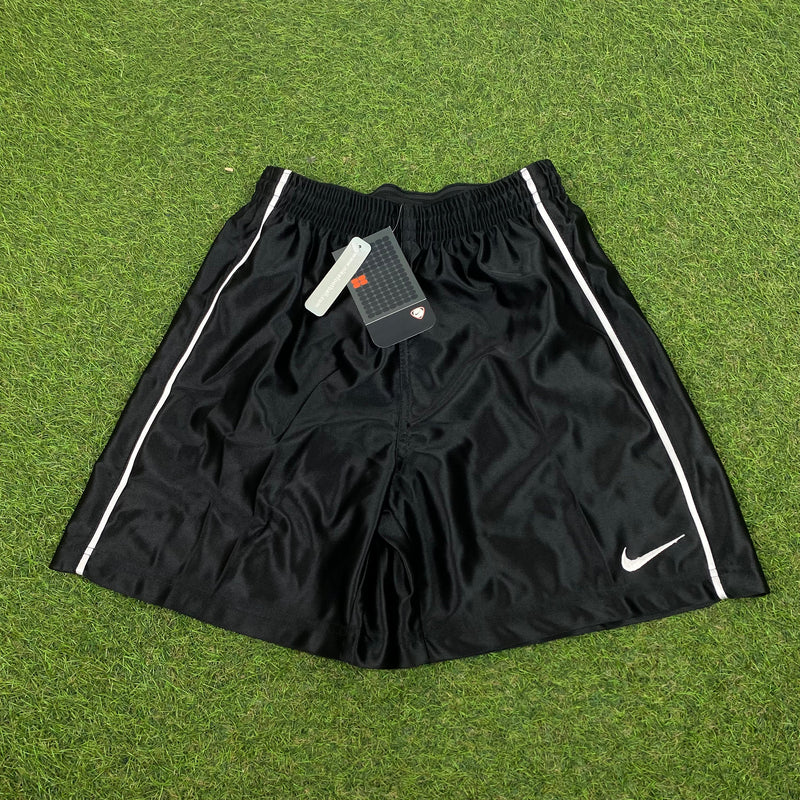 Vintage Nike Nylon Shorts Black XS