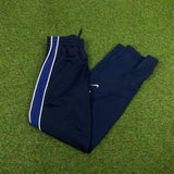 Vintage Nike Piping Joggers Blue XS