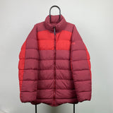 Vintage Nike ACG Reversible Puffer Jacket Red XL