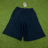 Vintage Nike Cotton Shorts Blue XL