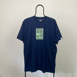 Vintage Nike Court T-Shirt Blue XXL