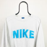 Vintage 80s Nike Sweatshirt White Medium