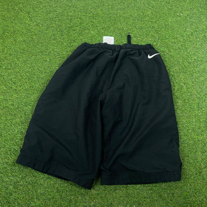 Vintage Nike Zip Pocket Shorts Black XS