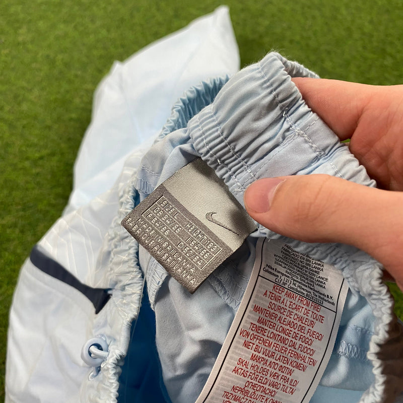 Vintage Nike Air Max Shorts Baby Blue Large