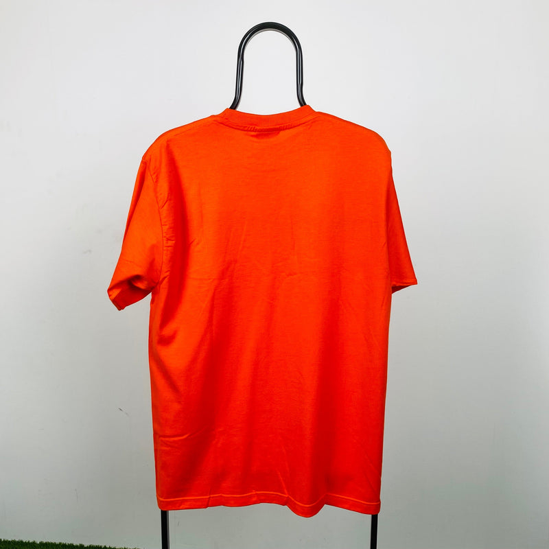 Vintage Nike T-Shirt Orange Medium