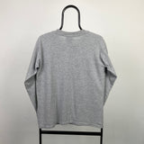 Vintage Nike Longsleeve T-Shirt Grey Large/Medium