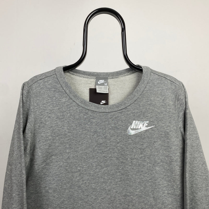 Vintage Nike Sweatshirt Grey Large