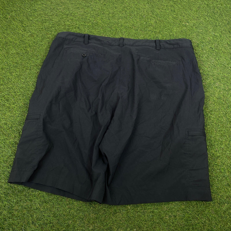 Vintage Nike Cargo Shorts Black XXL