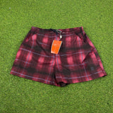 Nike Challenge Court Shorts Plaid Red Medium