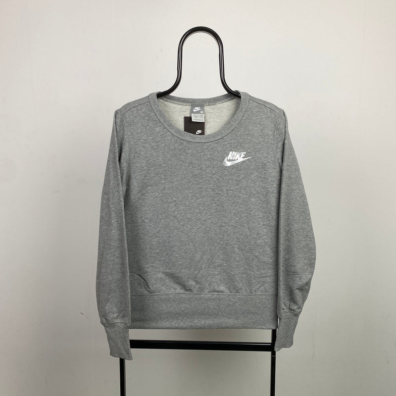 Vintage Nike Sweatshirt Grey Large