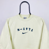 Vintage Nike Sweatshirt Light Brown XS