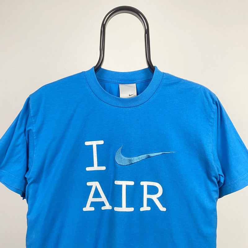 Vintage Nike Air T-Shirt Blue Large