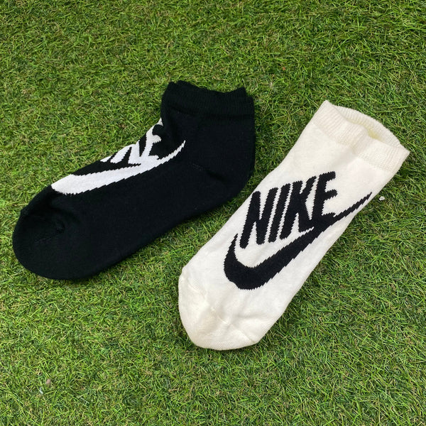 Vintage Nike Socks 2 Pack White