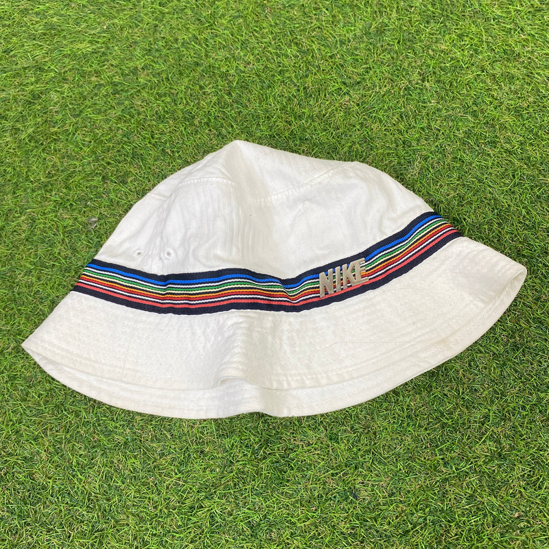 Vintage Nike Bucket Hat White