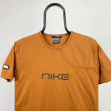 Vintage Nike T-Shirt Brown Small