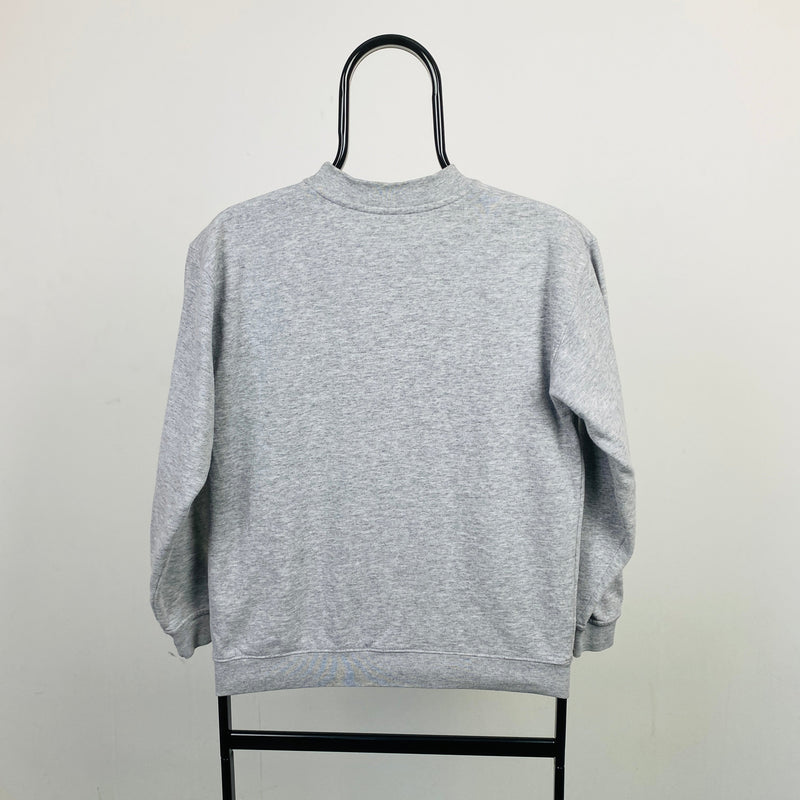 Retro Reebok Sweatshirt Grey Small