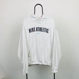 Vintage Nike Athletic Hoodie White XL