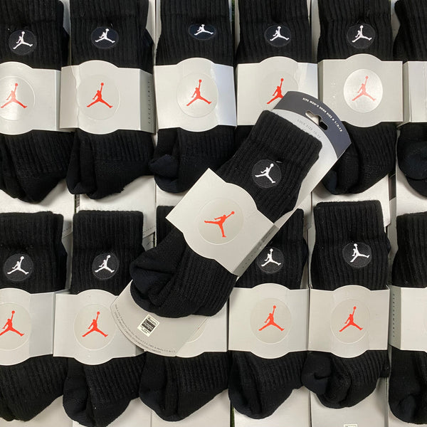 Vintage Nike Air Jordan Socks Black