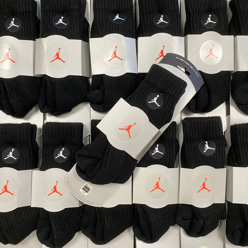 Vintage Nike Air Jordan Socks Black