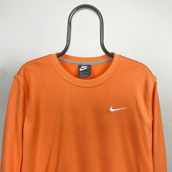 Vintage Nike Sweatshirt Orange Large