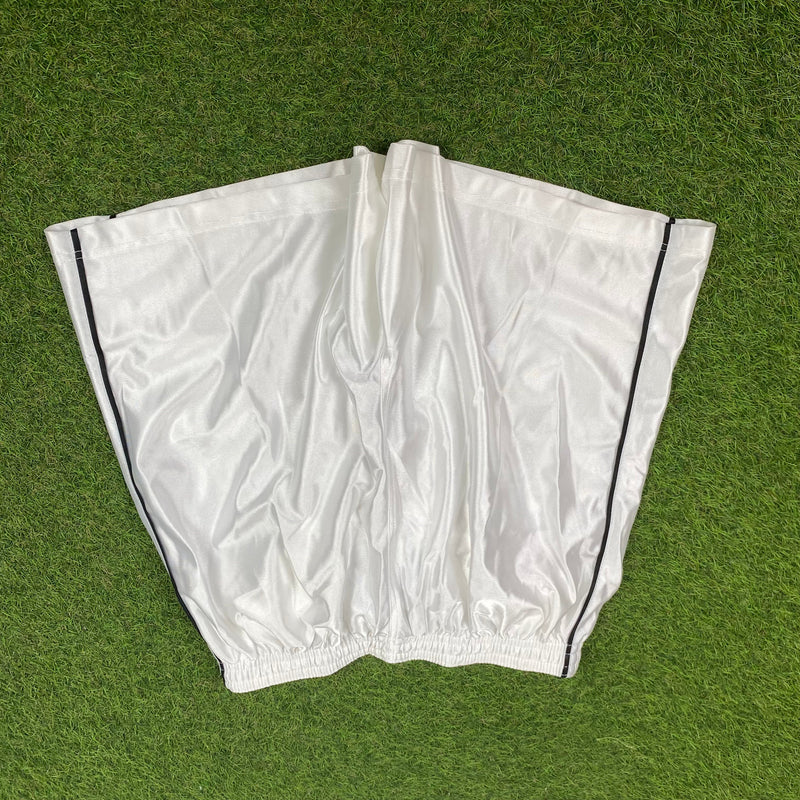 Vintage Nike Nylon Football Shorts White XL