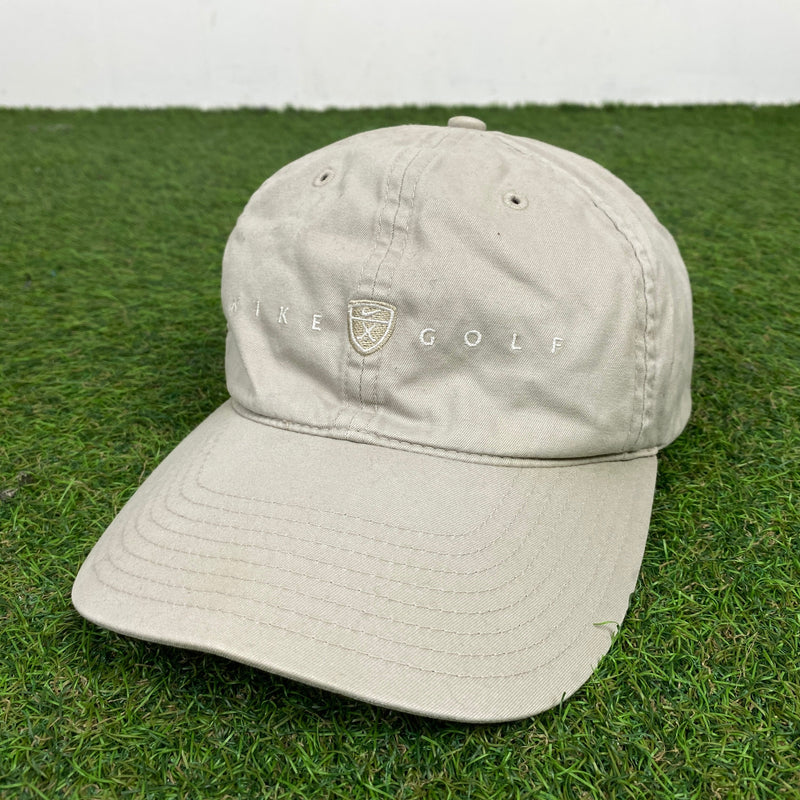 Vintage Nike Golf Hat Light Brown