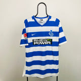 Vintage Nike Duisburg Football Shirt T-Shirt Blue XL