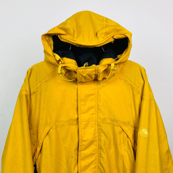 Vintage Nike ACG Storm Fit Coat Jacket Yellow XL