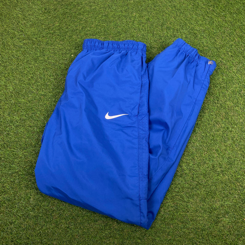 Vintage Nike Parachute Joggers Blue XL