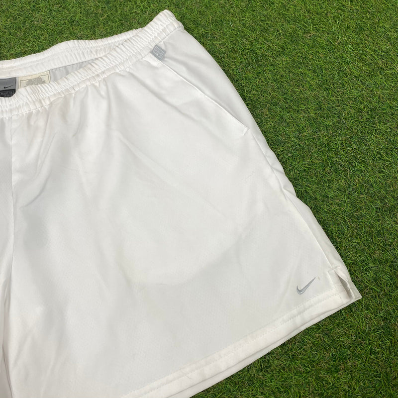 Vintage Nike Court Shorts White XL