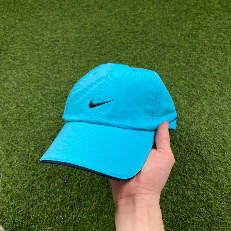 Vintage Nike Dri Fit Hat Blue