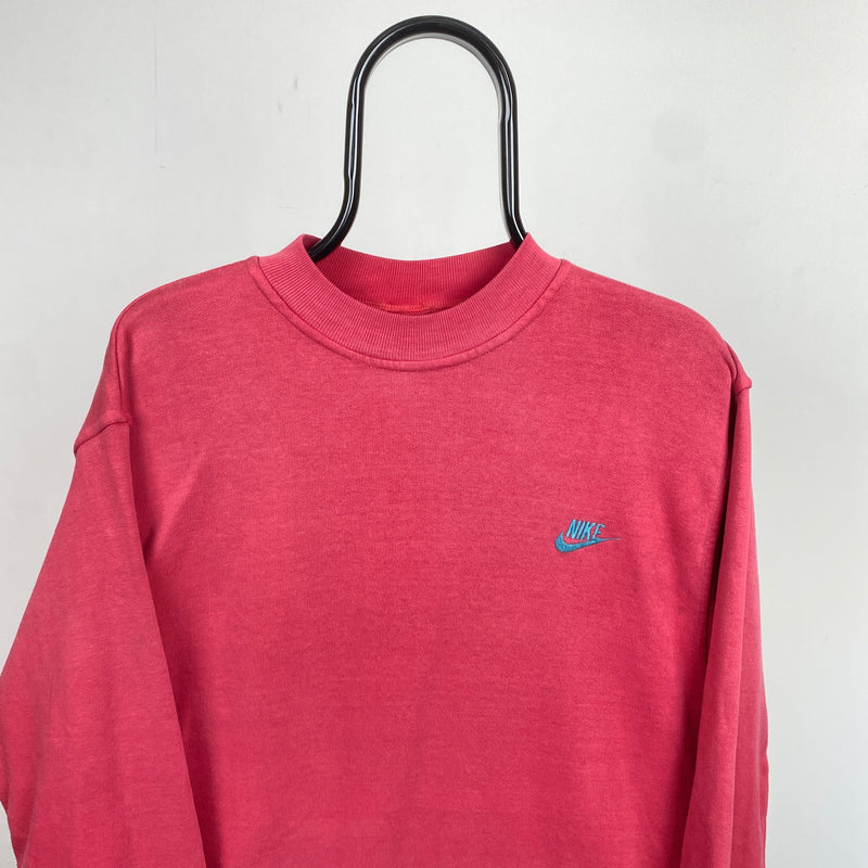 Vintage Nike Sweatshirt Pink XS