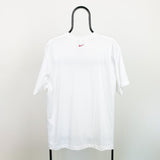 Vintage Nike T-Shirt White Medium