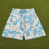 Vintage Nike ACG Beach Swim Shorts Blue Small