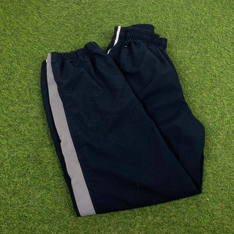 Vintage Nike Piping Joggers Blue Small