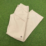 Vintage Nike ACG Cargo Trousers Joggers Light Brown Small