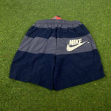 Vintage Nike Shorts Blue Small