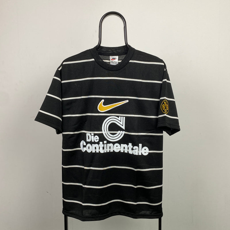 Vintage Nike Dortmund T-Shirt Black Medium