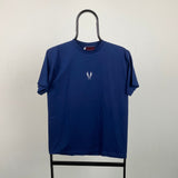 Vintage Nike Basketball T-Shirt Blue XS