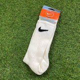 Vintage Nike Socks White