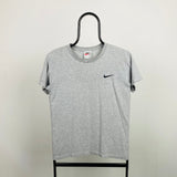 Vintage Nike T-Shirt Grey Small