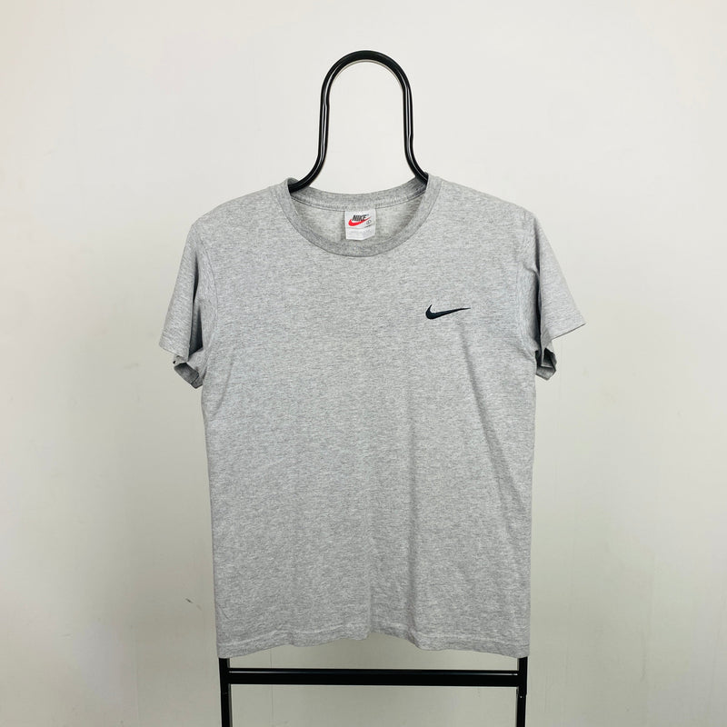 Vintage Nike T-Shirt Grey Small