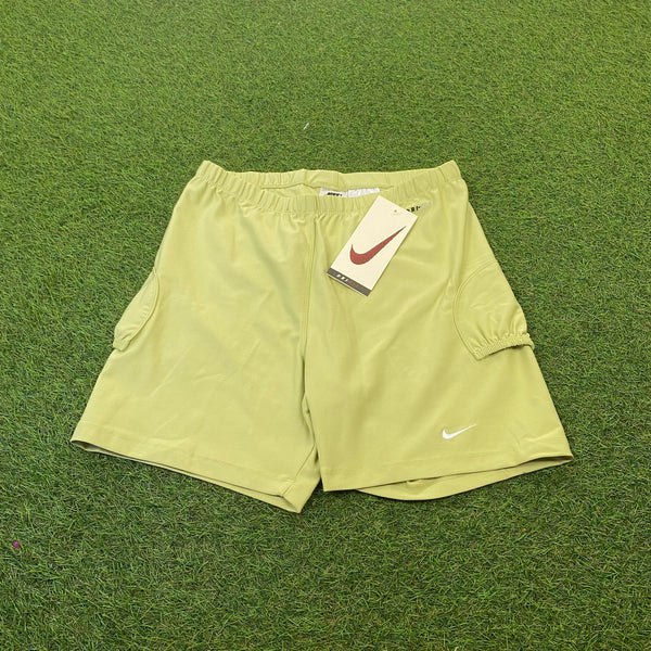 Vintage Nike Gym Bike Shorts Green XL