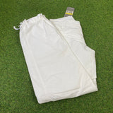 Vintage Nike Parachute Joggers White Large