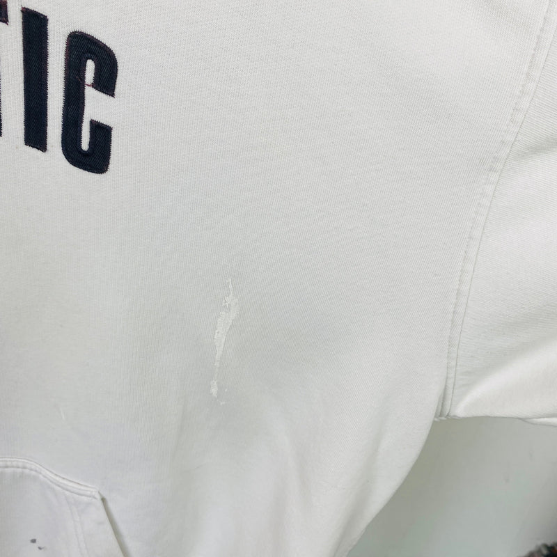 Vintage Nike Athletic Hoodie White XL