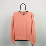 Vintage Nike Sweatshirt Pink Medium