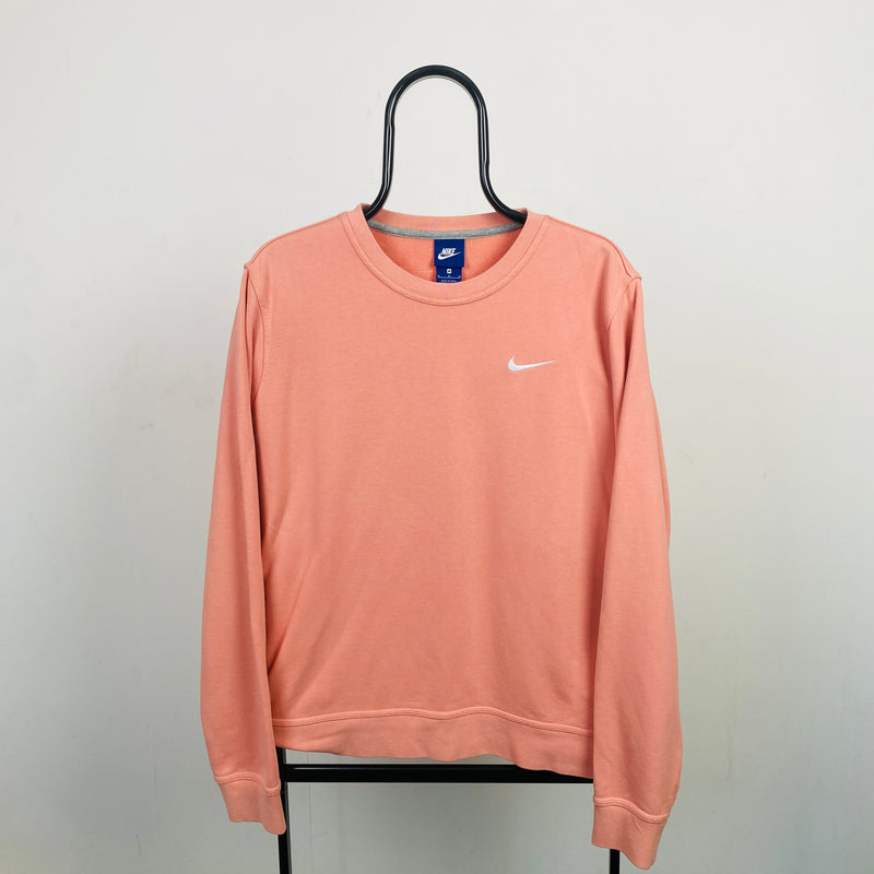 Vintage Nike Sweatshirt Pink Medium